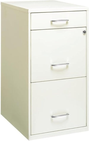 3-Drawer Vertical Metal Filing Cabinet with Lock – Letter Size