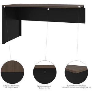 5-Piece L-Shaped Office Desk Set with Lateral Filing Cabinet