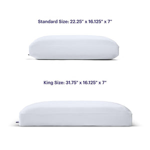 Adjustable Height Cooling Pillow with GelFlex Grid & Foam Layers