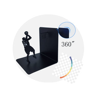 Metal Basketball Bookends