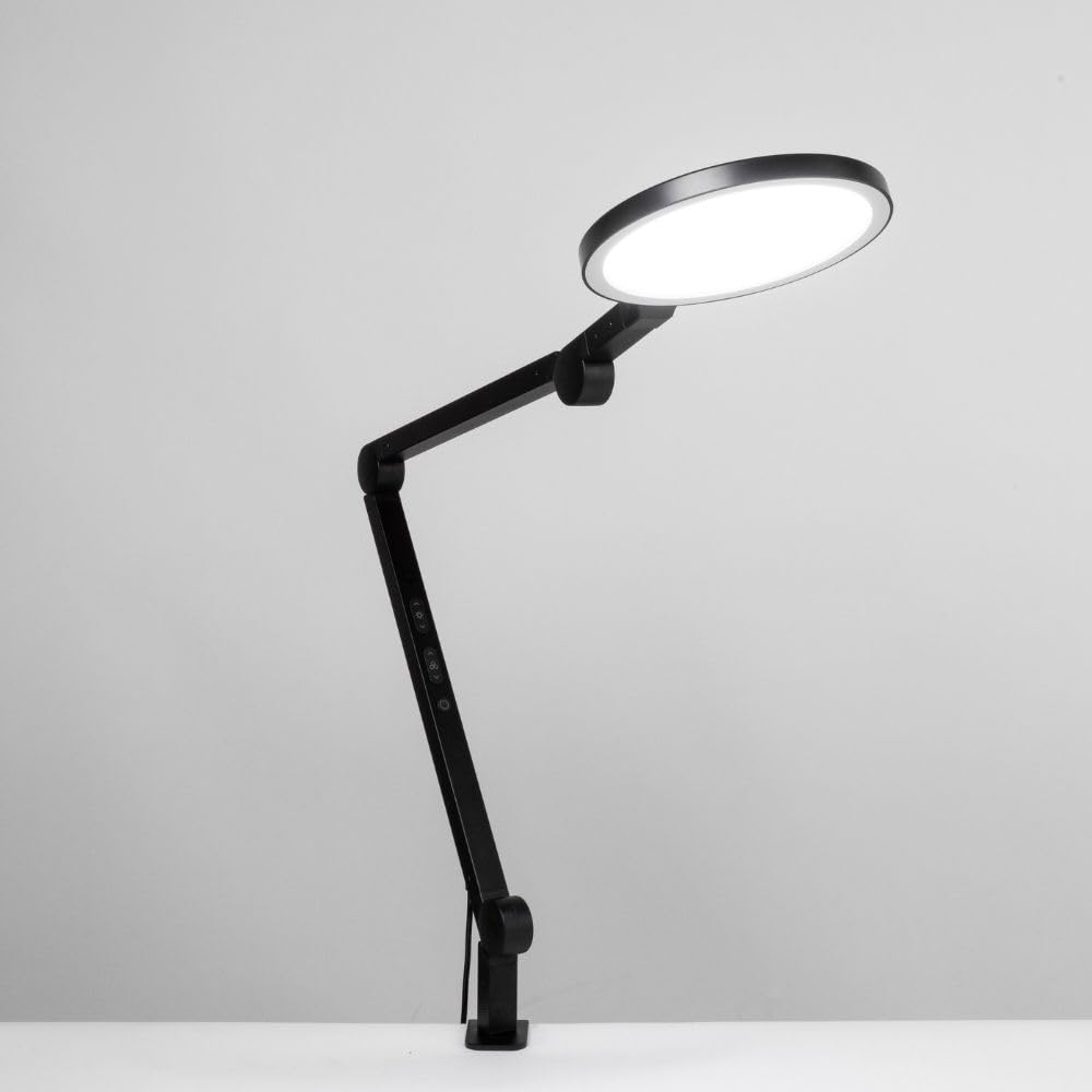 LED Desk Lamp with USB Charging & Swing Arm