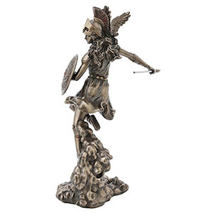 Greek Goddess Athena Bronze Finish Statue
