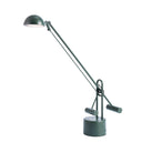 Green Adjustable LED Desk Lamp with Dome Shade