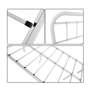 Metal Daybed Frame Twin Size – Heavy Duty Slats, Sofa Bed Platform