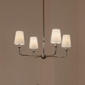 4-Light Mini Chandelier – Metal Ceiling Light Fixture