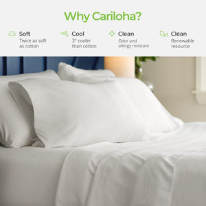 Bamboo Sateen Sheet Set – 4-Piece Lyocell Bedding