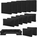 14-Piece Outdoor Patio Cushion Covers Set