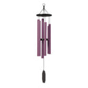 41-Inch Handcrafted Wind Chime Purple