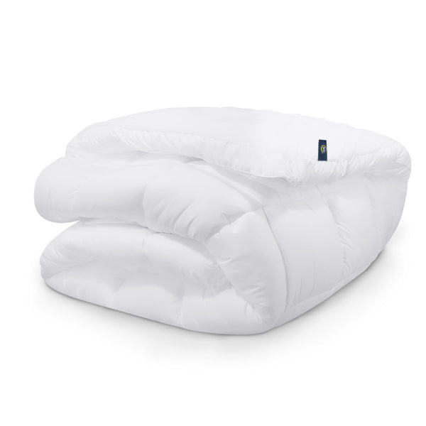 Hypoallergenic Pillowtop Mattress Topper with Simple Fit Skirt
