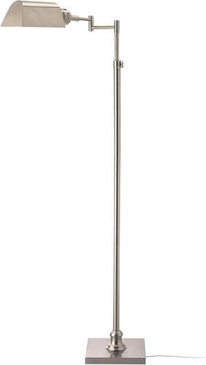 Pharmacy Floor Lamp with Swing Arm & Full-Range Dimming