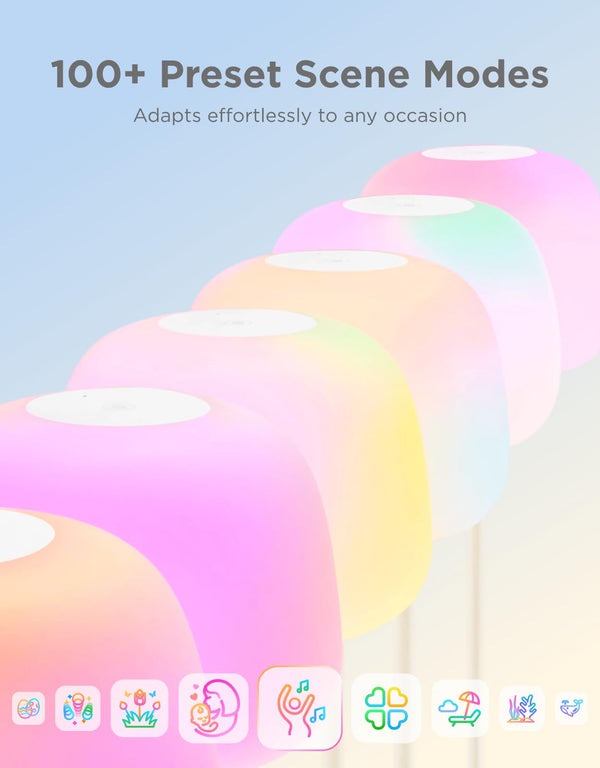 Smart Halo Gradient Floor Lamp