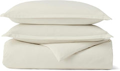 Organic Cotton Flannel Duvet Cover Set with Shams