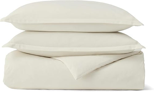 Organic Cotton Flannel Duvet Cover Set with Shams