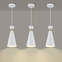 Mini Pendant Lights for Kitchen Island – Black Gold & White