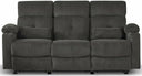 Power Reclining Sofa with Heat & Massage – 3 Seater