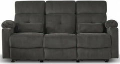 Power Reclining Sofa with Heat & Massage – 3 Seater