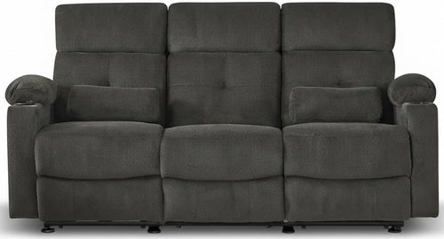 Power Reclining Sofa with Heat & Massage – 3 Seater