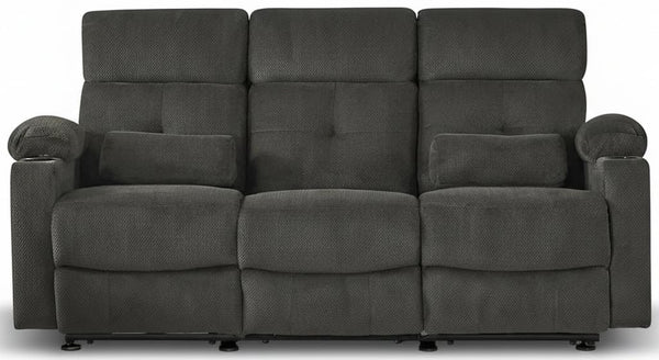 Power Reclining Sofa with Heat & Massage – 3 Seater