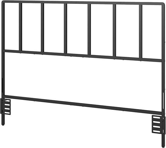 Metal Headboard with Universal Adapters – Twin, Full & Queen