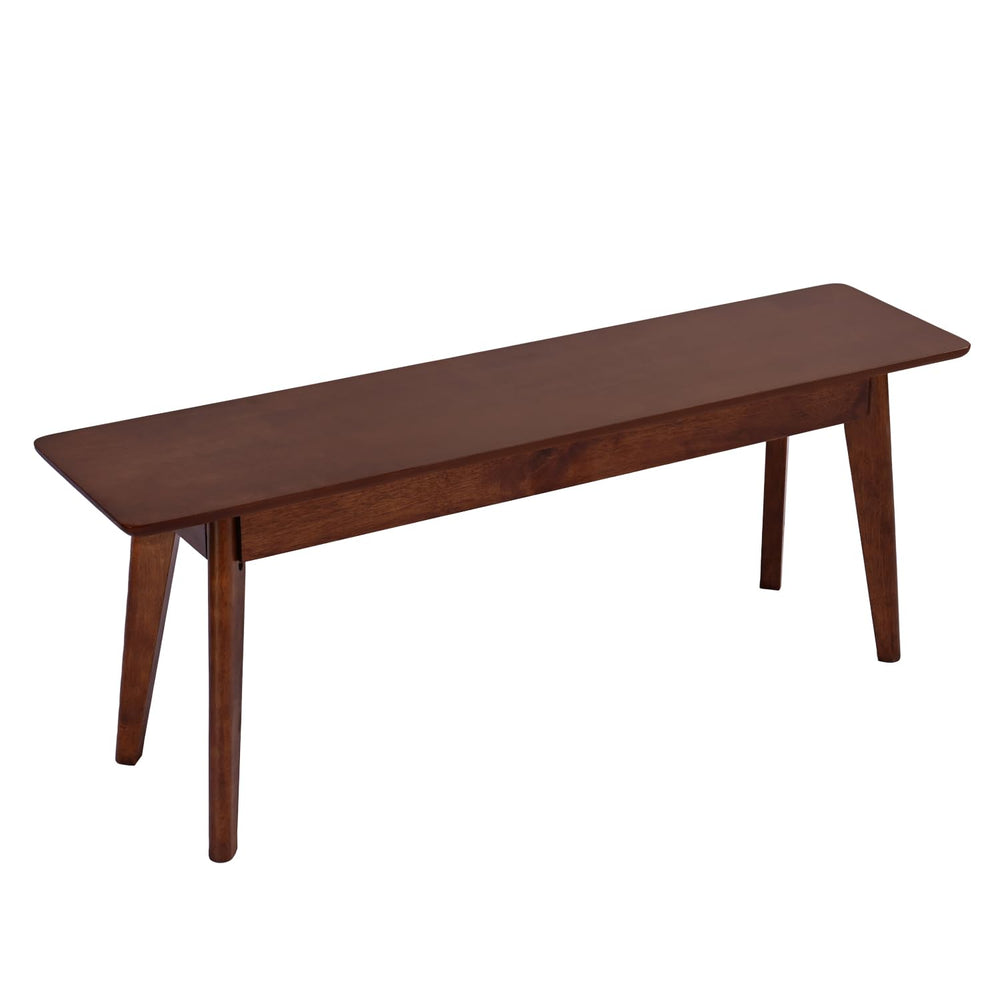 47-Inch Solid Oak Wood Dining Bench