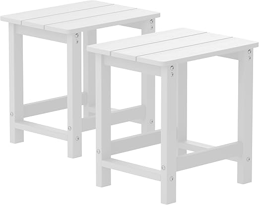 Outdoor Adirondack Side Table – Single & Double Tier