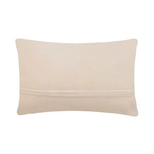 Topiary Hooked Wool Throw Pillow with Polyfill Insert – 20" x 14"