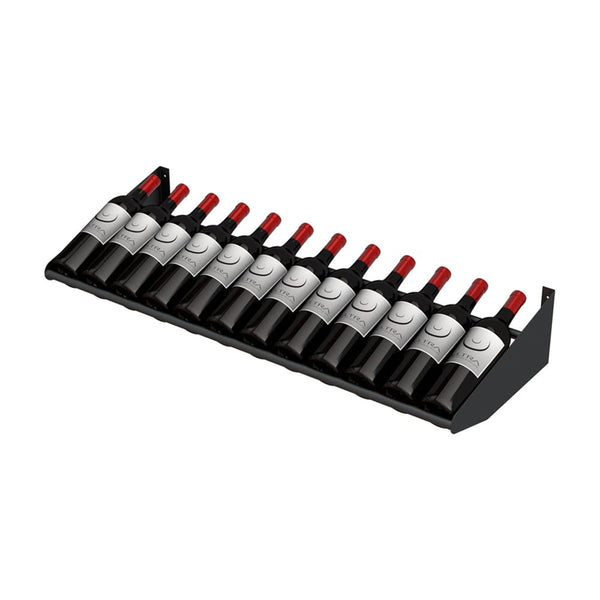 Wall Mounted Metal Wine Rack – 12 Bottle Modular Display