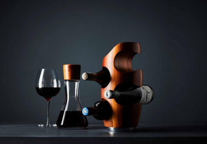 Acacia Wood Countertop Wine Rack 4 Bottle