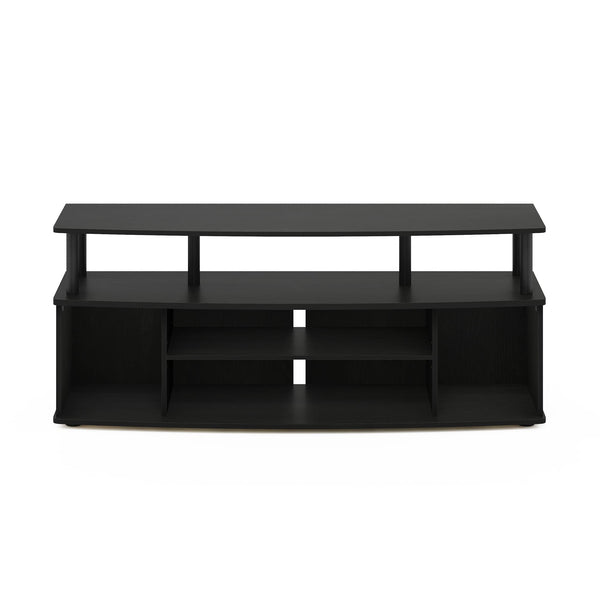 55" TV Stand with Open Storage Shelves