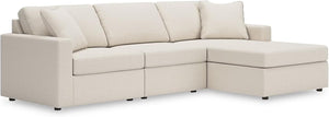 Swivel Glider Rocker Recliner with Hidden Storage – Beige