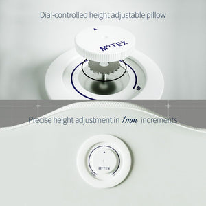 Height Adjustable Memory Foam Pillow – Ergonomic Neck Support