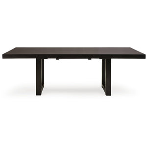 Extendable Dining Table with Sled Base