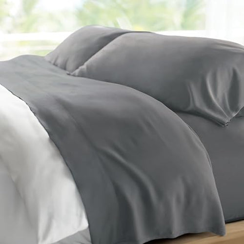 Bamboo Sateen Sheet Set – 4-Piece Lyocell Bedding