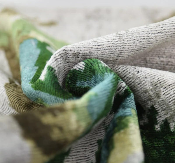 Dragon Silk Velvet Lumbar Pillow 16x24