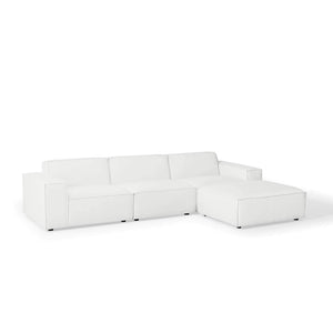 4-Piece Upholstered Sectional Sofa