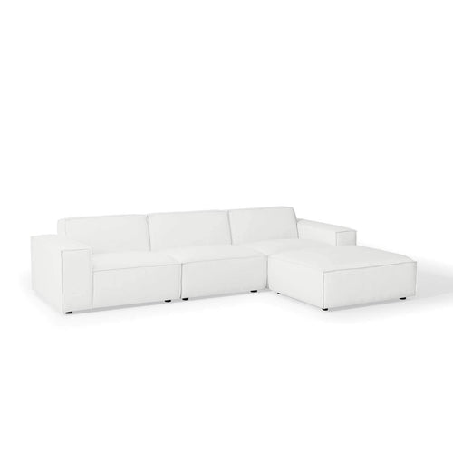 4-Piece Upholstered Sectional Sofa