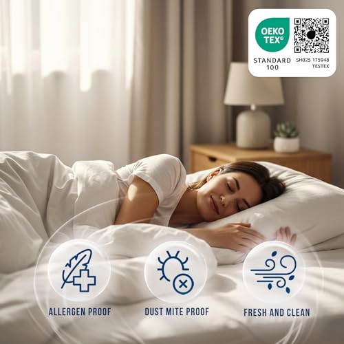 Waterproof Tencel Mattress Protector – Deep Pocket, Cooling & Hypoallergenic
