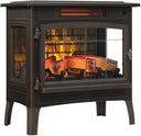 Freestanding Electric Fireplace Stove Heater with 3D Flame Effect