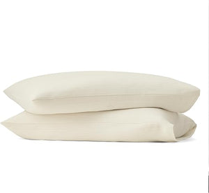Organic Cotton Flannel Pillowcase Set – King & Standard, Multiple Colors