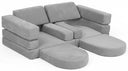 10-Piece Modular Kids Play Couch