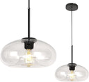 Industrial Glass Dome Pendant Light – Kitchen Island & Dining Room