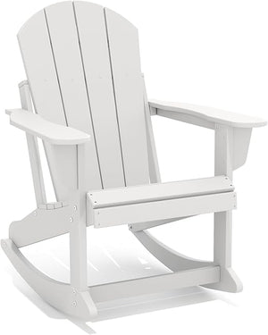 HDPE Adirondack Rocking Chair – Outdoor Porch Rocker