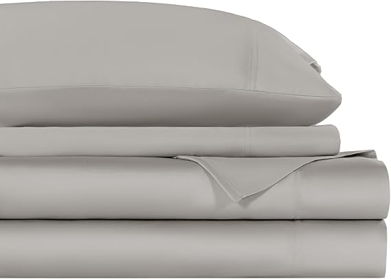 Silk Modal Blend Satin Bed Sheet Set