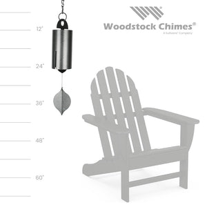Large Outdoor Steel Wind Bell Chime – 40 Inch Deep Tone