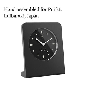Analog Alarm Clock with Light & Snooze – Silent Bedside Clock
