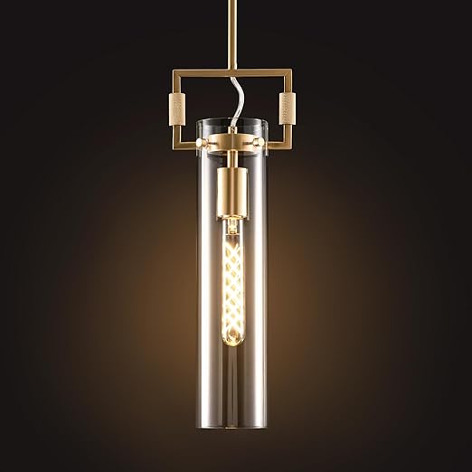 Raindrop Glass Pendant Light – Gold