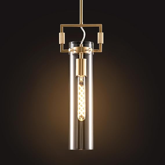 Raindrop Glass Pendant Light with Adjustable Cord