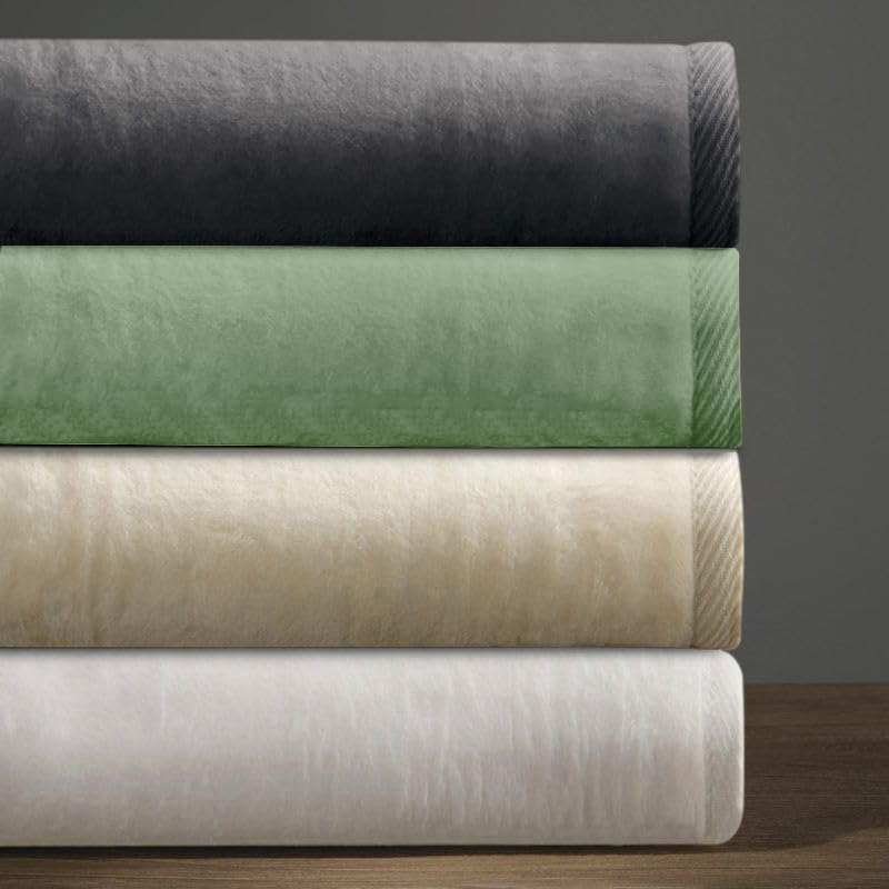 Egyptian Cotton Throw Blanket – Green