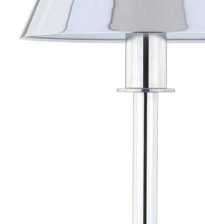 26" Modern LED Table Lamp with Metal Empire Shade