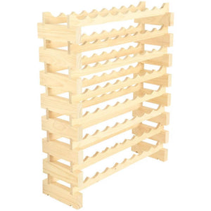 72-Bottle Stackable Wine Rack